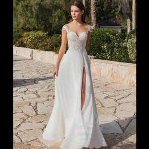 Monica Loretti wedding dress